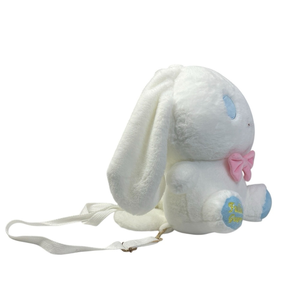 Kawaii Plush Cinnamonroll Crossbody Bag White Pink Bow Fulla Guvv Cute Purse - Picture 2 of 7